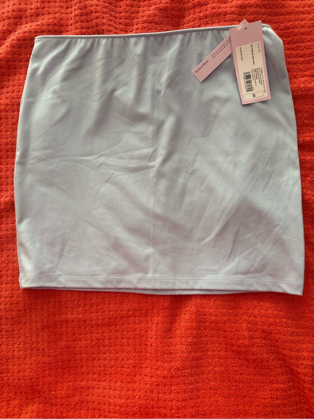 Wild fable Pale Blue Stretch Mini Skirt